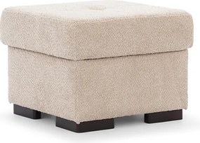 Πουφ Tare Mini χωρίς αποθηκευτικό χώρο/ Μπεζ/ 60x45,5x60/ BOG235