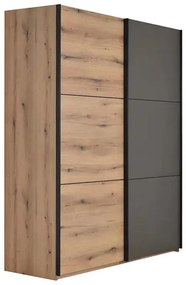Ντουλάπα Συρόμενη AP 180 Artisan - Γκρί