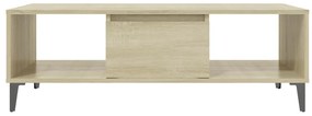 vidaXL Τραπεζάκι Σαλονιού Sonoma Δρυς 103,5x60x35 εκ. από Επεξ. Ξύλο