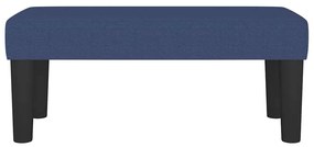 vidaXL Πάγκος Μπλε 70 x 30 x 30 εκ. Υφασμάτινος