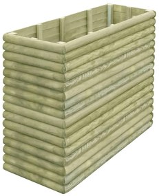 vidaXL Ζαρντινιέρα Υπερυψωμένη 150x56x96 εκ./19 χιλ. Εμποτ.Ξύλο Πεύκου