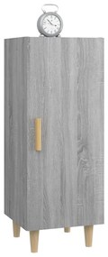 vidaXL Ντουλάπι Γκρι Sonoma 34,5x34x90 εκ. από Επεξεργασμένο Ξύλο