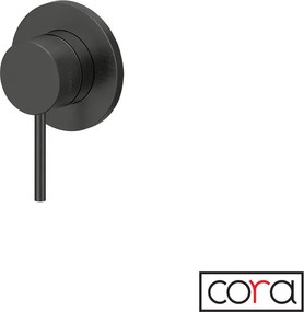 Cora Cosmo 6150 Black Brushed PVD - Μικτης εντοιχισμου 1 εξοδου