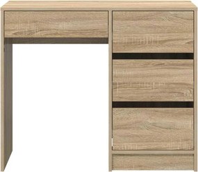 vidaXL Γραφείο Δρύς Sonoma Επεξεργασμένο Ξύλο 90 x 37.5 x 75 εκ