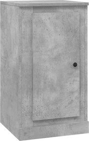 vidaXL Ντουλάπι Γκρι Σκυροδέματος 37,5x35,5x67,5 εκ. από Επεξεργ. Ξύλο