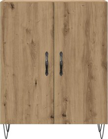 vidaXL Ντουλάπι τεχνίτης Δρυς 69,5 x 34 x 90 εκ. Επεξεργασμένο Ξύλο