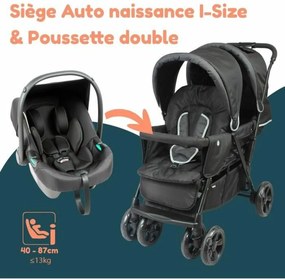 Καροτσάκι Mωρού Bambisol Μαύρο