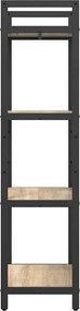 vidaXL Ράφι Βιβλίων Δρύς Sonoma 56 x 34 x 133,5 εκ Επεξεργασμένο ξύλο