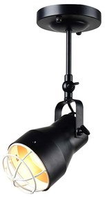 Φωτιστικό Σποτ EG169901CB Black Metal