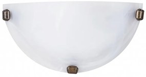 Rabalux Alabastro Απλίκα Πλάτους 30cm Λευκή 3003