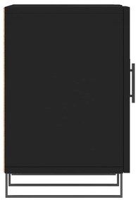 vidaXL Έπιπλο Τηλεόρασης Μαύρο 150x30x50 εκ. Επεξεργασμένο Ξύλο