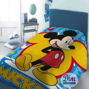 Κουβέρτα Παιδική Πικέ Disney Mickey 565 Digital Print DimCol Single 160x240cm 100% Βαμβάκι