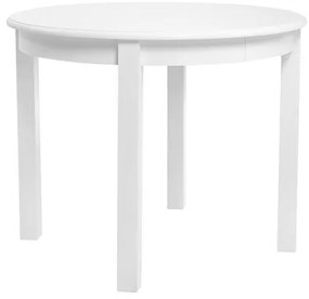 Τραπέζι Boston 316, Άσπρο, 76cm, Επιμήκυνση, Ινοσανίδες μέσης πυκνότητας, Ξύλο