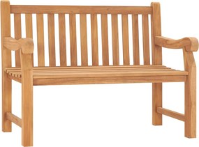 vidaXL Παγκάκι Κήπου 114 εκ. από Μασίφ Ξύλο Teak