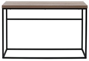 ΚΟΝΣΟΛΑ ALE ΚΑΡΥΔΙ SONOMA ΜΑΥΡΟ 120x39x77