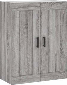 vidaXL Ντουλάπι Επιτοίχιο Γκρι Sonoma 69,5 x 34 x 90 εκ. Επεξεργ. Ξύλο