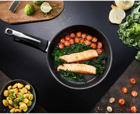 Τηγάνι Tefal E3000404 Ø 24 cm Χάλυβας Ανοξείδωτο ατσάλι