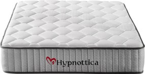 ΣΤΡΩΜΑ ΔΙΠΛΟ HYPNOTTICA HM748.04 POCKET SPRINGS--ΛΕΥΚΟ 140x200x25Υεκ.