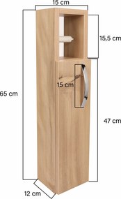 Bathroom Cabinet Star - Oak Oak