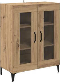 vidaXL Πλαϊνό γραφείο Artisan Oak 69,5 x 34 x 90 εκ.