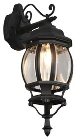 Φωτιστικό Επίτοιχο Trio Lighting ELVO 206960132 Μαύρο Ματ (Black Mat)