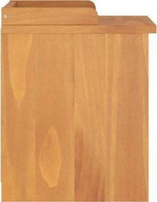 VidaXL Πάγκος διαδρόμου "SANDNES" 45x40x50 εκ.Πεύκο μασίφ ξύλο