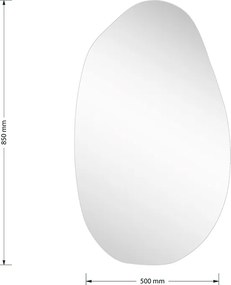 Καθρέπτης Frameless 2 pakoworld 50x1.2x85εκ