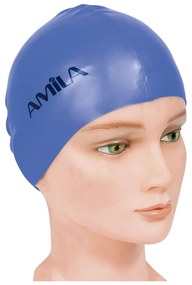 Σκουφάκι Πισίνας Amila Basic Μπλε 47011
