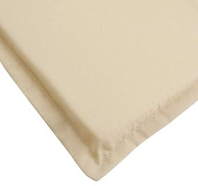 vidaXL Μαξιλάρι Σεζλόνγκ Μπεζ (75+105) x 50 x 4 εκ.