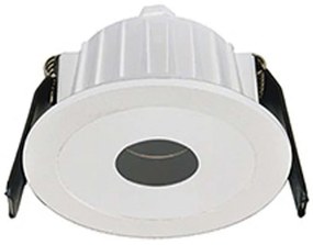 Σποτ Χωνευτό S111 Φ8x4cm Led 440Lm 6W 3000K White Round