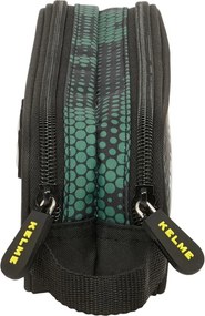 Κασετίνα Kelme Camo Μαύρο Πράσινο 21 x 8 x 6 cm