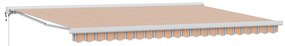 vidaXL Ανασυρόμενη Τέντα Μ multicolour Ριγέ 500x300 εκ.