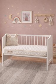Stewehome Στρώμα παιδικό με μάλλινη επένδυση 80x180x25 cm