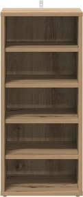 vidaXL Ντουλάπια παπουτσιών 2 τεμ Artisan Oak 32x35x70 cm