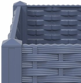 vidaXL Ζαρντινιέρα 120 x 40 x 38 εκ. από Πολυπροπυλένιο
