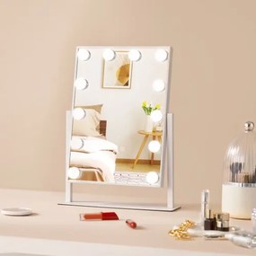 VEVOR Hollywood Vanity Makeup Mirror With Lights 5X Magnification 16.1x11.8 in