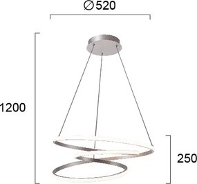 Φωτιστικό Οροφής LED Viokef Cort 4275500