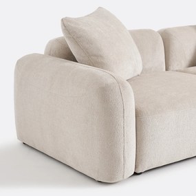 Γωνιακός modular καναπές 3 θέσεων από ζακάρ chenille, AMAD