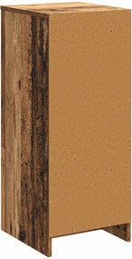 vidaXL Ντουλάπι Μπάνιου Παλαιωμένο ξύλο 35 x 36,5 x 85 εκ.