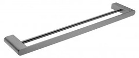 Sparke LUME-11 Διπλή Ράγα Για Πετσέτα Gun Metal Grey 600mm