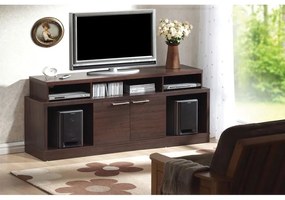 WOODWELL ANALOG Έπιπλο TV Απόχρωση Wenge 180x46x70cm Ε7383,1