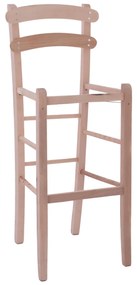 Σκαμπό μπαρ - Καφενείου TERELL Άβαφο Σκελετός 40x42x105 εκ.