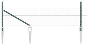 vidaXL Στύλος Περιφράξεων Πράσινο 100 x 0,5 μ (25 mm πλέγμα)