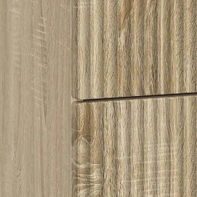 vidaXL Κομοδίνο Sonoma Δρυς 43 x 41 x 66,5 εκ. Επεξεργασμένο Ξύλο