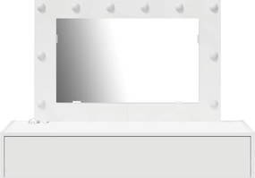 vidaXL Τραπέζι περιποίησης Λευκό 100 x 40 x 70 εκ. Επεξεργασμένο ξύλο