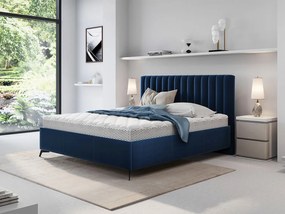 Επενδυμένο κρεβάτι Morris-180 x 200-Prasino Skouro