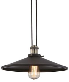 Φωτιστικό Οροφής Vintage KS12882CB Black Μέταλλο