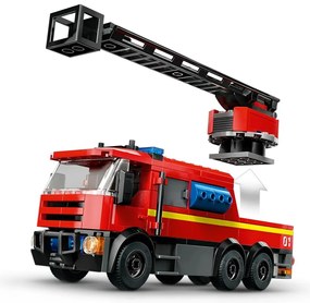 Playset Lego 60414 Fire station with Fire engine