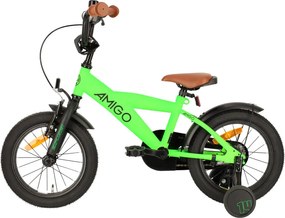 Explorer 14 Inch 21,5 cm Boys Coaster Brake Green/Black