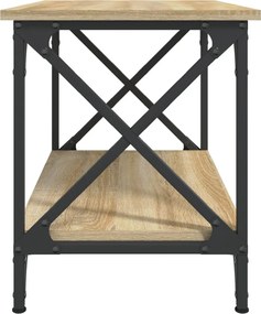 vidaXL Βοηθητικό Τραπέζι Sonoma Δρυς 55x38x45 εκ. Επεξεργασμένο Ξύλο